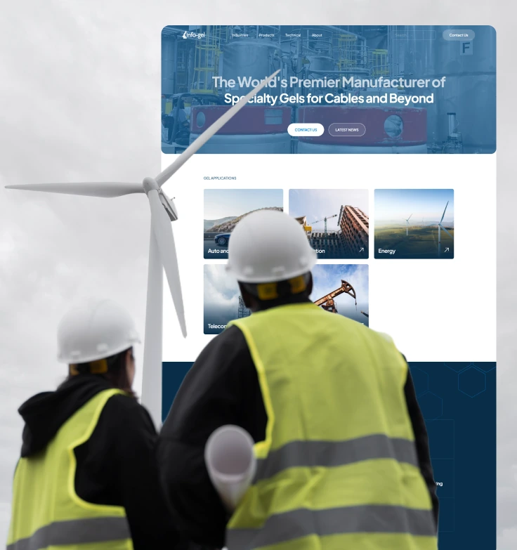 InfoGel website project